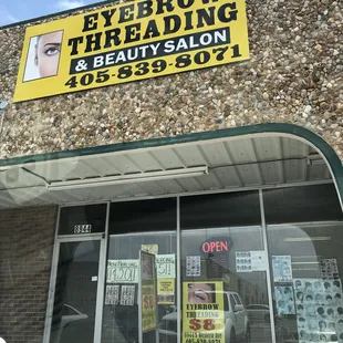 Front of the building