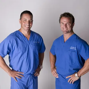 Dr. Brian Williams, OD and Dr. Dan Langley, DO, FAOCO