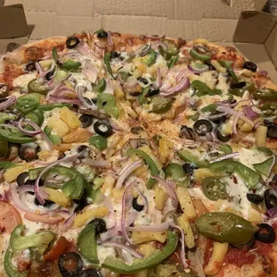 Large Veggie Lover Pizza