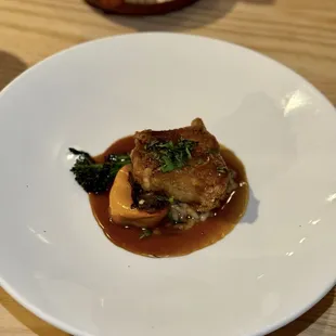 Lions Mane Marsala - Marsala Jus | Creamed Orzo | Broccolini | Lunch Box Pepper