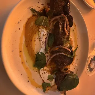 Lamb kebab