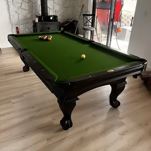 Awesome delivery and installation of my pool table! I am a Very satisfied customer!