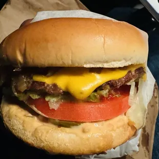 Wild Double Cheeseburger