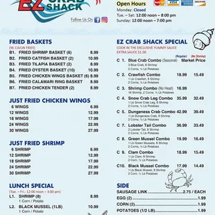 New Updated Menu‼ 1/15/2023