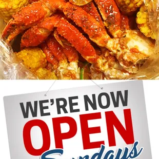 NOW we&apos;re OPEN on SUNDAYS！Closed on Mondays.