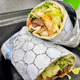 two burritos