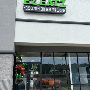 Outside sign