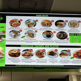 ramen and noodles, menu