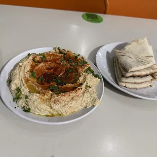 Hummus and Pita