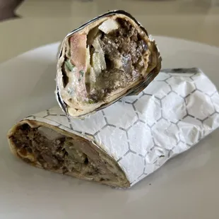 Beef Lamb Shawarma Wrap