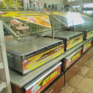 Roller grills are shut down all over, no surprise