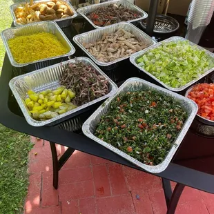 Leftovers that feeds a full party :)