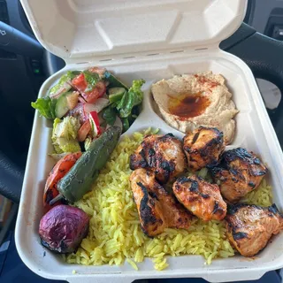 Chicken Kebab Plate