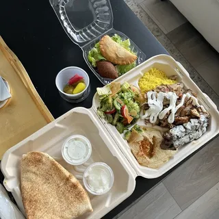 Mixed Shawarma Plate