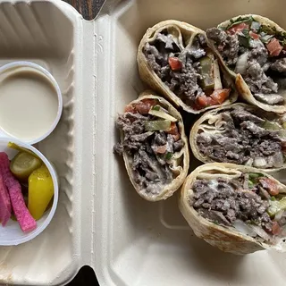 Steak Shawarma Tortilla Wrap