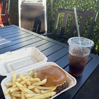 Lebanese Cheeseburger Combo