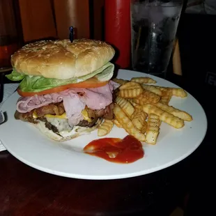 EZ Burger. $8.99 with fries, literally the best burger I've ever had.