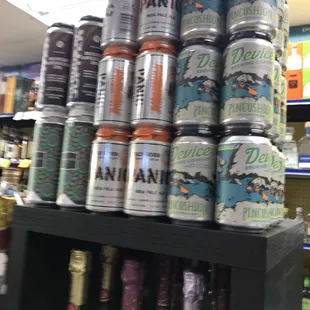 A lot of great craft beers to pick from