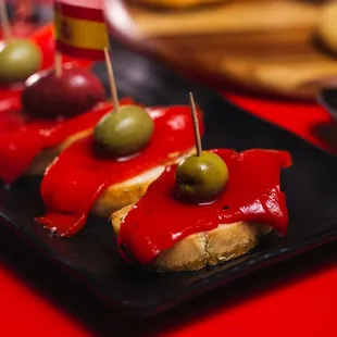 Tostadas con Pimientos