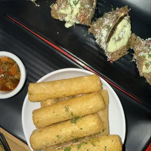 Yuquitas Con Chimichurri