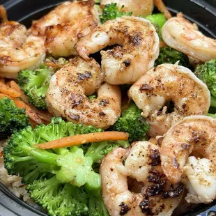 Garlic Butter Shrimp Fried Rice