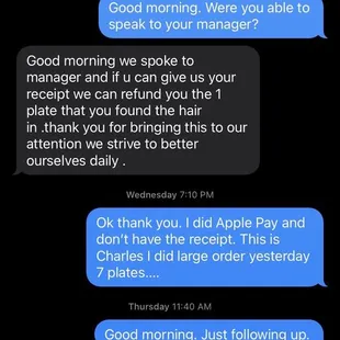 Still waiting on a reply....