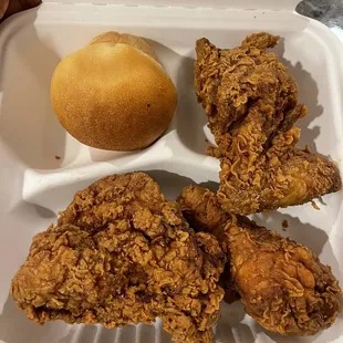 Regular fried chicken