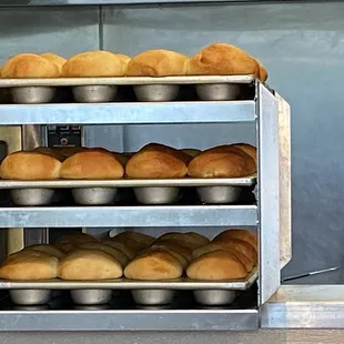 Fresh made rolls