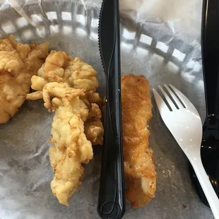Look how incredibly small the &quot;spicy&quot; tender is. The others aren&apos;t big either...