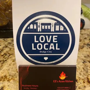 business card