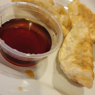 Fried dumplings(there was 5).