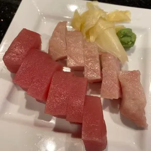 Tuna &amp; Yellowtail Sashimi