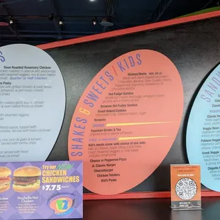 the menu