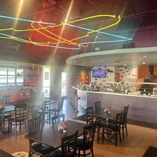 Interior/Food prep area