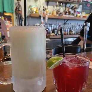 EZ Mule &amp; Frozen Margarita