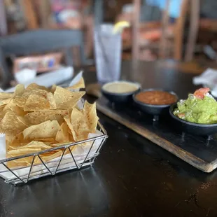 chips and guacamole