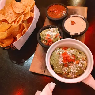 F&amp;D Trio with an additional side of guacamole