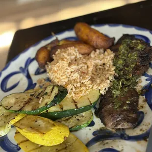 Carne asada with churrasco