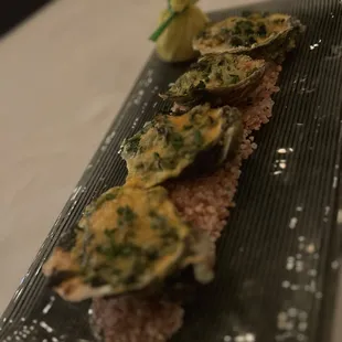 OYSTERS ROCKEFELLER