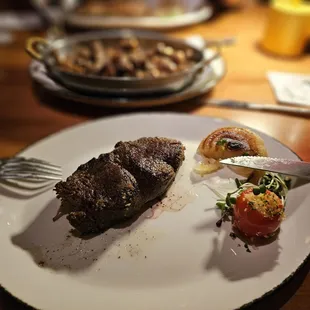 steak, food