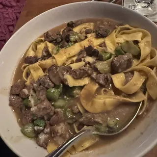 FILET MIGNON BEEF STROGANOFF
