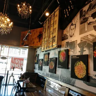 Love the shipping container ends for decoractikns and the truck tailgate booth backs.