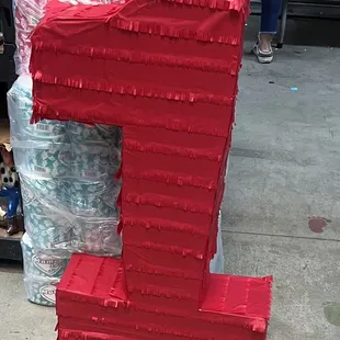 The other option I was looking for if I couldn't find a strawberry piñata