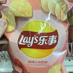 a bag of lays potato chips