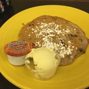 Buckwheat Blueberry Pancake