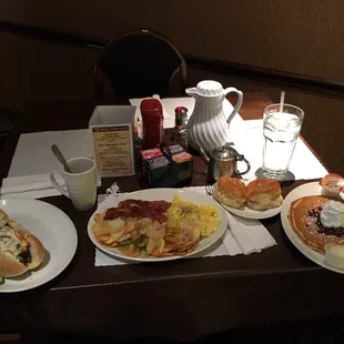 I ordered too much food but it all looked so good!!!