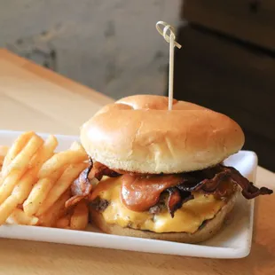 Wander in the Desert - Double Patty, Crispy Bacon, American Cheese, Spicy PB&amp;J