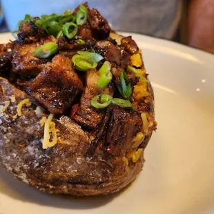 Loaded Baked Potato with Brisket