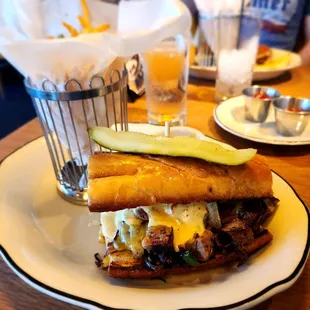 Brisket Cheesesteak