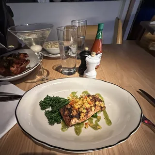 Blackened Grilled Salmon